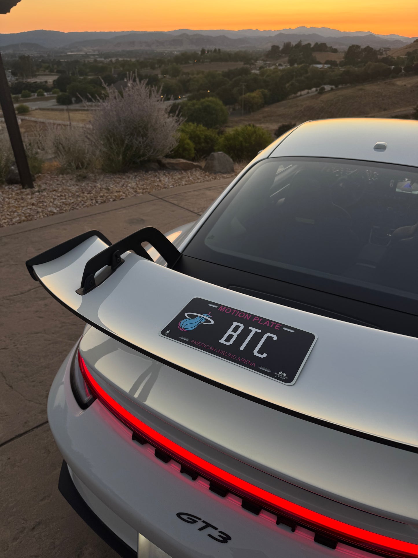 MIAMI “BTC” Aluminum Display Plate