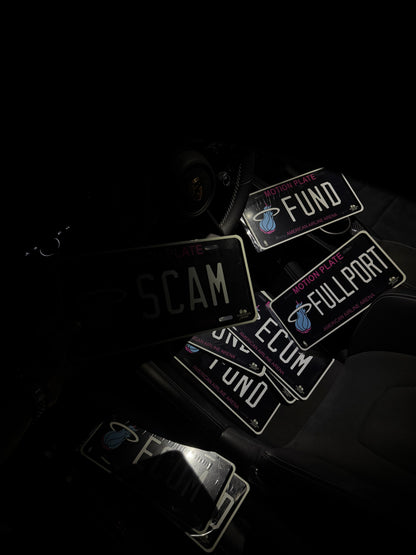 CUSTOM Aluminum Display Plate