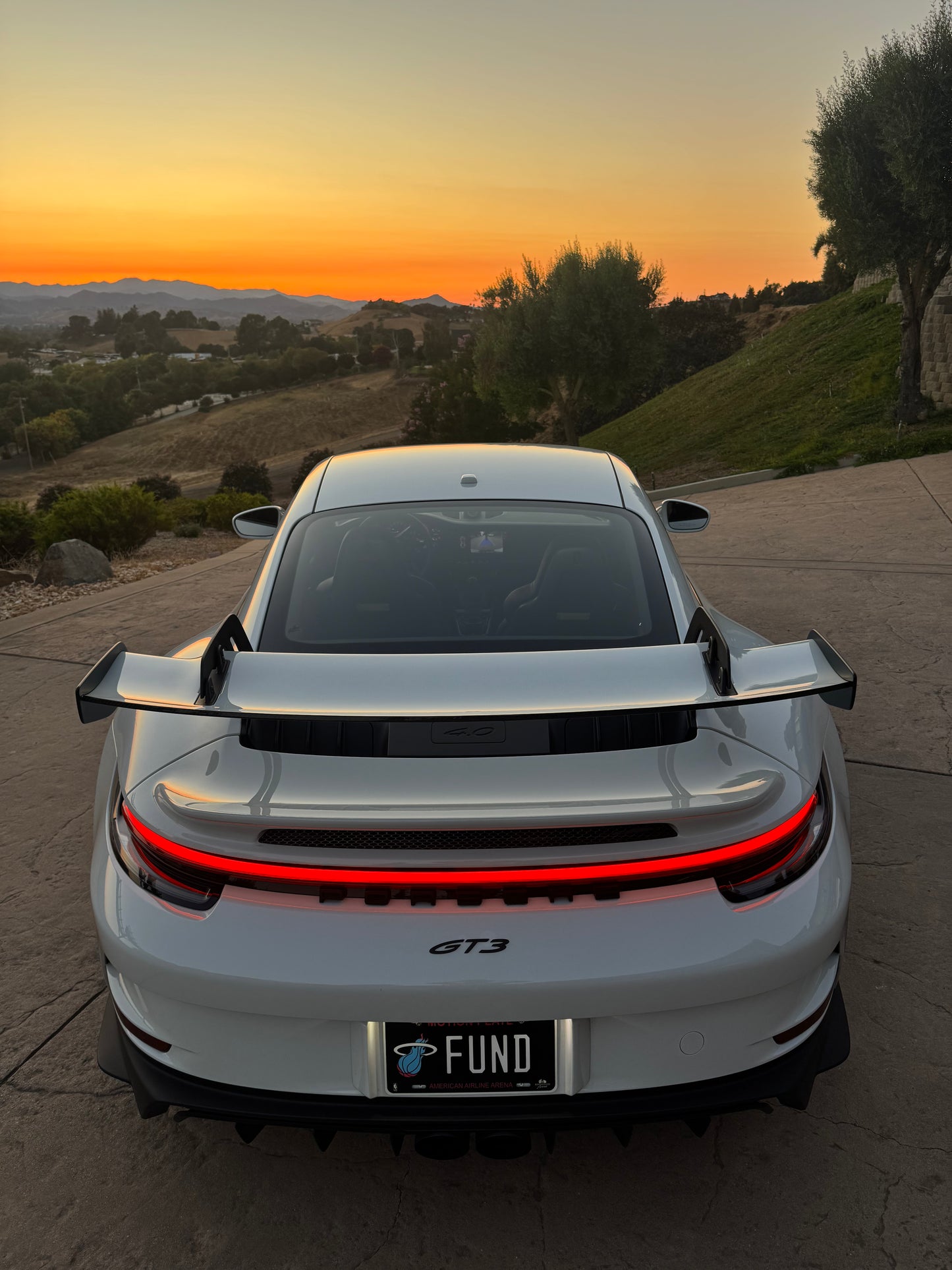 MIAMI “FUND” Aluminum Display Plate