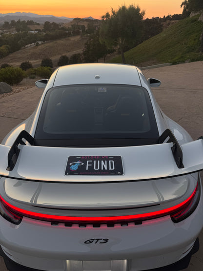 MIAMI “FUND” Aluminum Display Plate