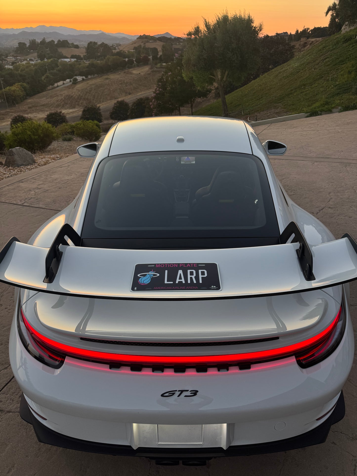 MIAMI “LARP” Aluminum Display Plate