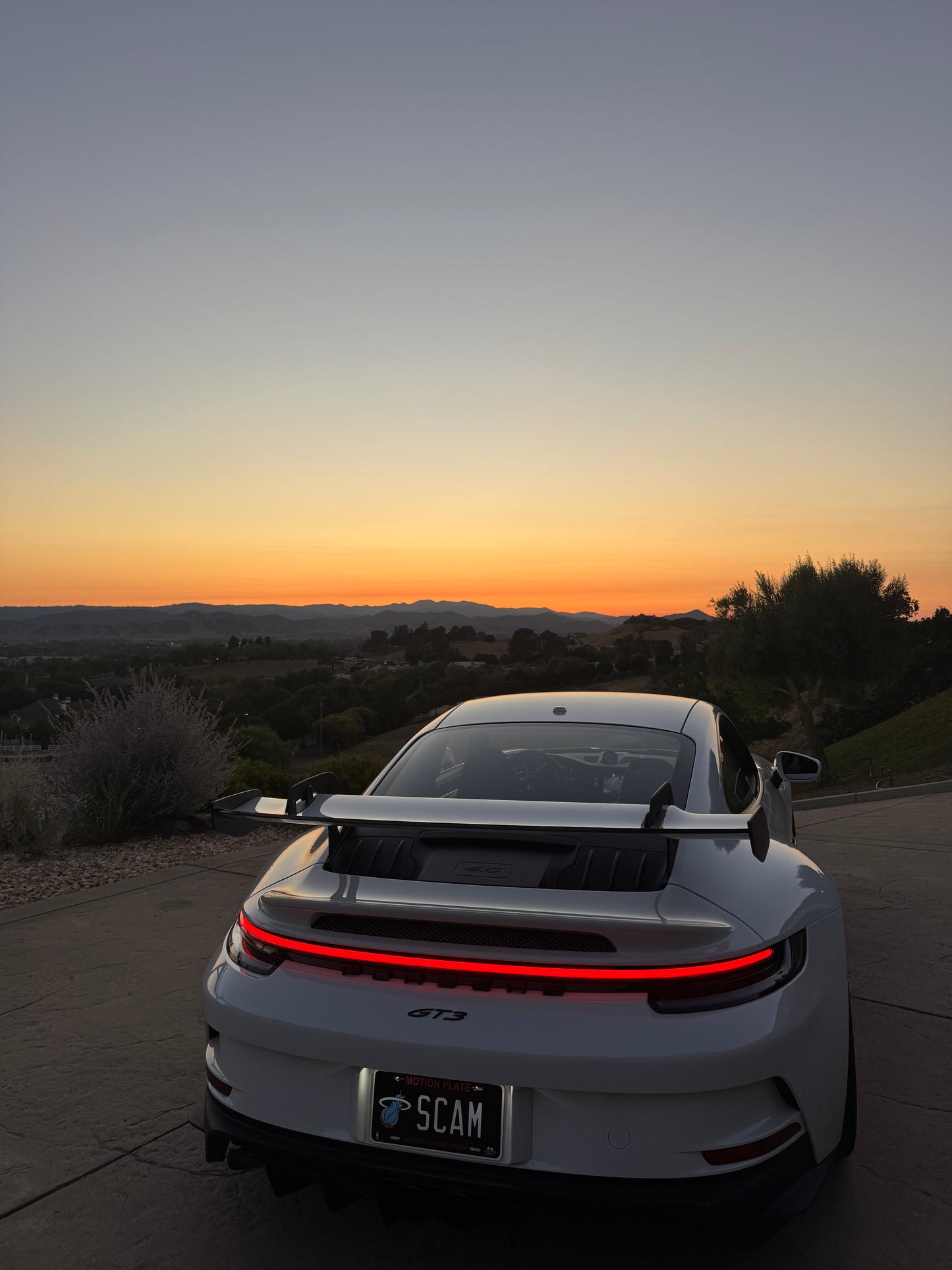 MIAMI “SCAM” Aluminum Display Plate