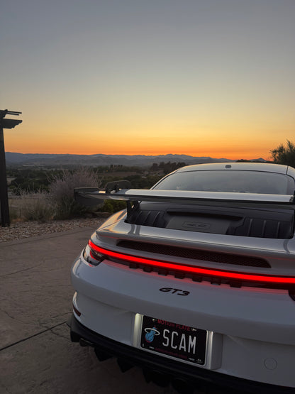 MIAMI “SCAM” Aluminum Display Plate