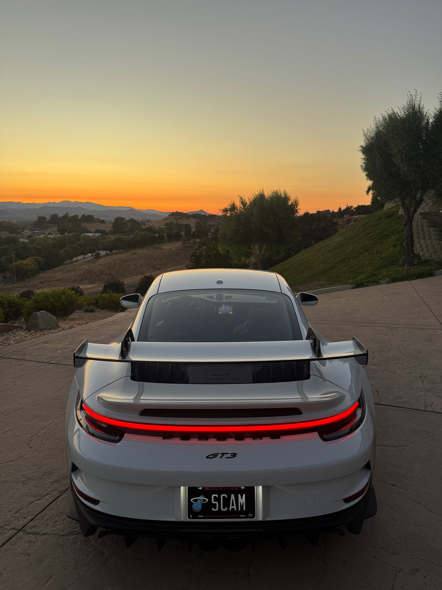 MIAMI “SCAM” Aluminum Display Plate