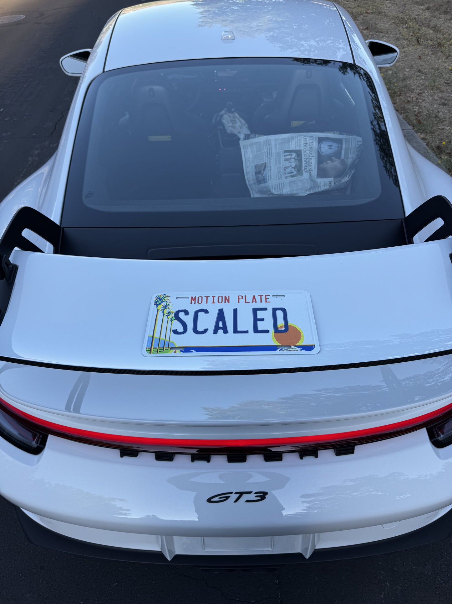 “SCALED” Aluminum Display Plate